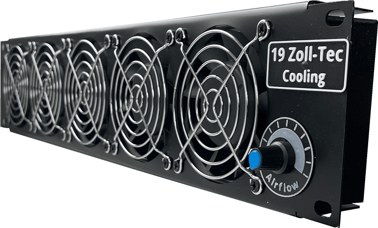 Nur 40mm Bautiefe passend für den 19 Zoll-Schrank