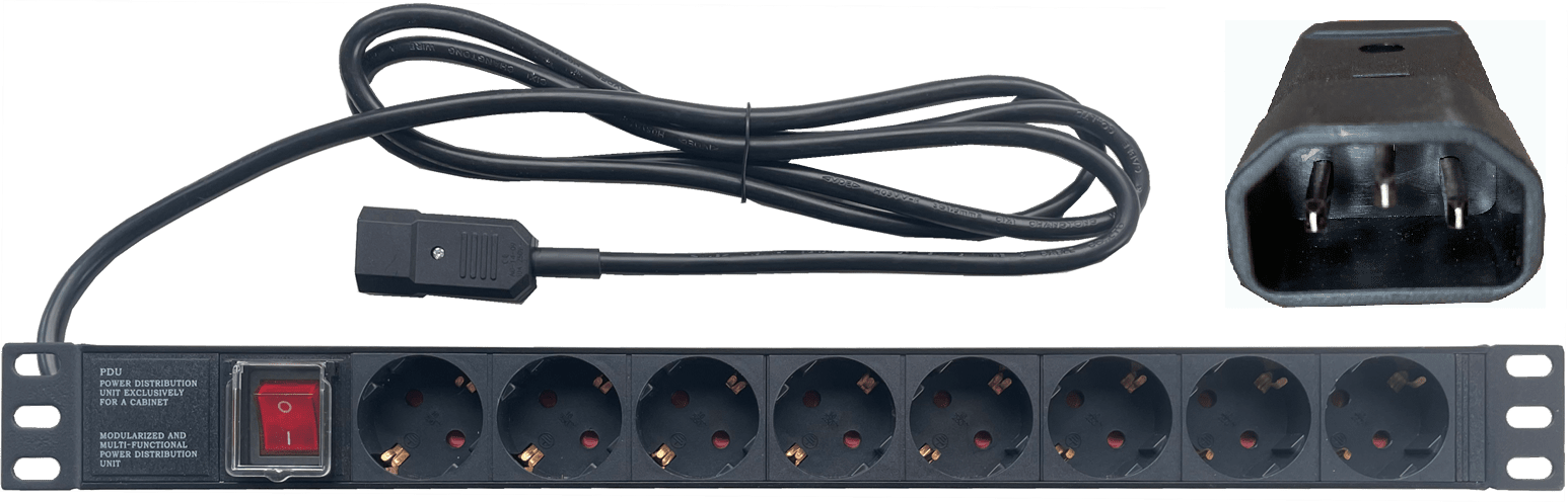 USV Steckdosenleiste C14-Stecker